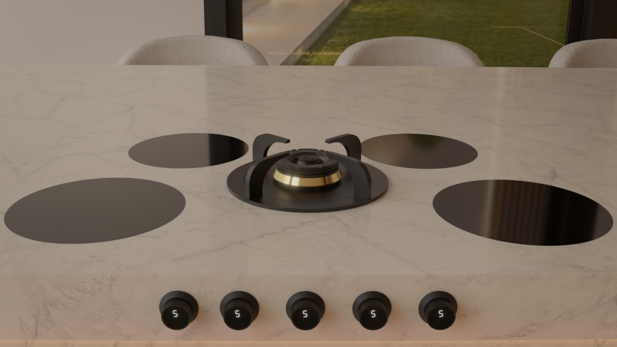 Variocook gas system
